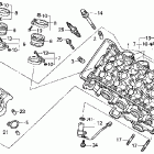CBR600F4 Cylinder head ('01-'06)