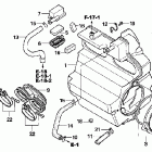 CB600F Воздухозаборник