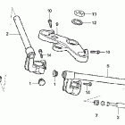 NSF100 Руль и панель переднего номера