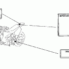 CR85R Предупредительные таблички
