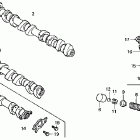 CBR600F4 Распредвал и клапана