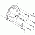 CBR600RR Крышка генератора