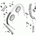 CBR600RR Цепь ГРМ и натяжитель