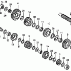 CB600F Трансмиссия