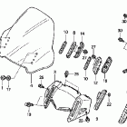 ST1300A Ветровое стекло