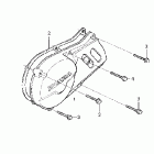 NSF100 Крышка картера левая