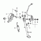 CBR600RR Подножка