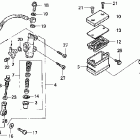 CBR600RR Задний тормозной цилидр