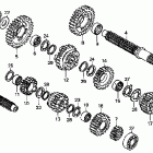 VT750DCA Трансмиссия