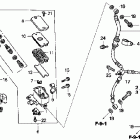 CBR600RR Front brake master cylinder ('05-)
