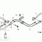ST1300 Тормозные шланги задние