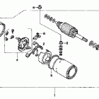 CB600F Стартер электрический