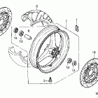 CBR600RR Переднее колесо