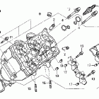 ST1300A Левая головка цилиндров