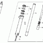 NSF100 Передняя вилка