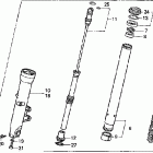 CBR600F4 Передняя вилка