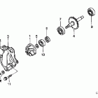 CR85R Водяной насос