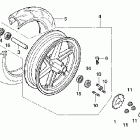 NSF100 Заднее колесо