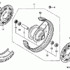 VTX1800S3 Front wheel (2)