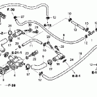 ST1300A Патрубки охлаждения