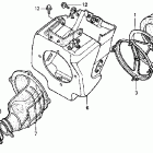 CR85R Воздухозаборник