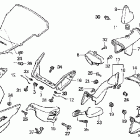 CBR600F4 Upper cowl ('01-'06)