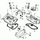 VT750DCA Крышка головки цилиндров