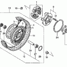 VTX1800S3 Заднее колесо 2