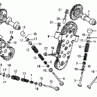 RVT1000R Распредвал и клапана