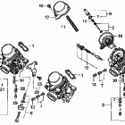 CB600F Карбюратор - в разборе