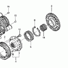 ST1300A Муфта стартера