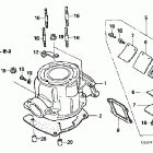 CR85R Cylinder head ('05-'06)