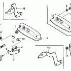 CBR600RR Фонарь задний