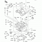 Prairie 400 (KVF400-D2) Головка цилиндра