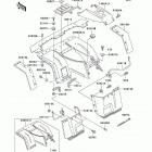 Bayou 300 4X4 (KLF300-C12) Переднее крыло(ья)