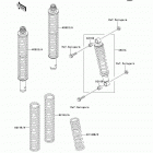 Prairie 300 (KVF300-B2) Амортизатор