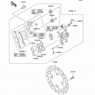 Prairie 650 4X4 Advantage Classic (KVF650-B1) Передний тормоз