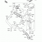 Prairie 300 (KVF300-B2) Воздухозаборник