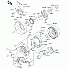 Prairie 300 4X4 (KVF300-A2) Задняя ступица колеса