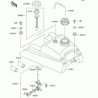 Bayou 220 (KLF220-A15) Топливный бак
