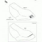 Prairie 400 (KVF400-D2) Сидение