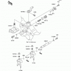 Prairie 300 (KVF300-B2) Механизм переключения передач