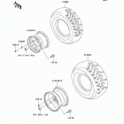 Prairie 650 4X4 (KVF650-A1) Колеса,покрышки