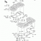 Prairie 400 4X4 (KVF400-C2) Багажник-кузов