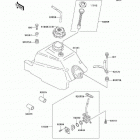 Bayou 300 4X4 (KLF300-C12) Топливный бак