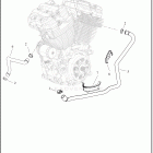 FLTRX 1KH7 ROAD GLIDE (2025) COOLING SYSTEM, ENGINE