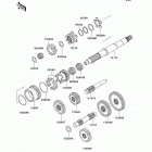Prairie 650 4X4 (KVF650-A1) Трансмиссия