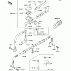 Prairie 400 (KVF400-D2) Главный тормозной цилиндр,передний