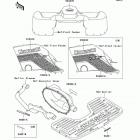 Prairie 400 4X4 (KVF400-C4) Decals(red)(c4)