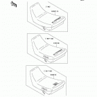 Bayou 300 4X4 (KLF300-C12) Сидение